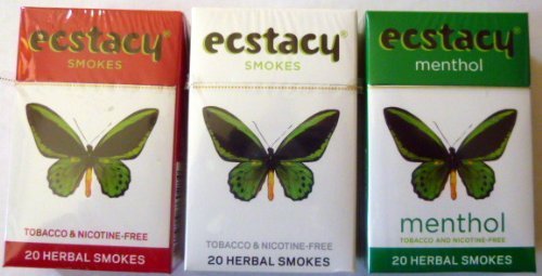 Amazon.com: Ecstacy Herbal Cigarettes White Lightsmovie ...