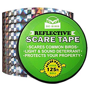 Amazon.com: Bird Repellent Scare Tape- Simple Control ...