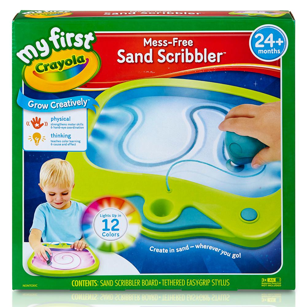 Amazon.com: My First Crayola Mess-Free Sand Scribbler, Art ...
