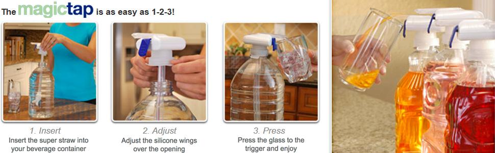 Amazon.com: The Magic Tap: The Magic Tap Drink Dispenser ...
