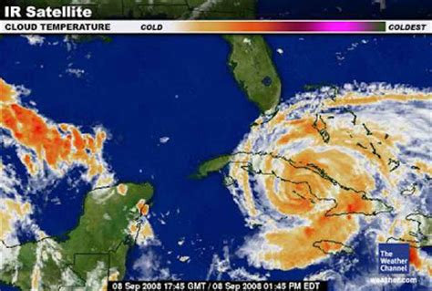 CapitalClimate: Strong Hurricane Ike Moves Westward Across ...