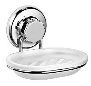 Amazon.com: Vacuum Suction Cup Soap Dish Holder by Hasko ...