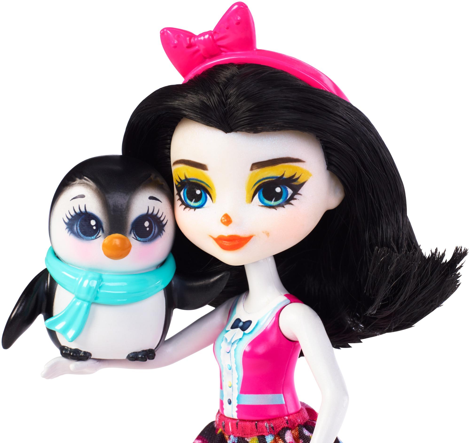 Amazon.com: Enchantimals Preena Penguin Doll & Ice Cream ...