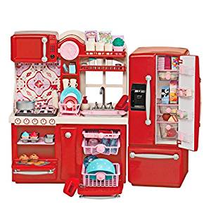 Amazon.com: Our Generation Gourmet Kitchen Set for 18-Inch ...