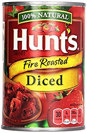 Amazon.com: Hunt's Fire Roasted Diced Tomatoes, 14.5 Oz ...