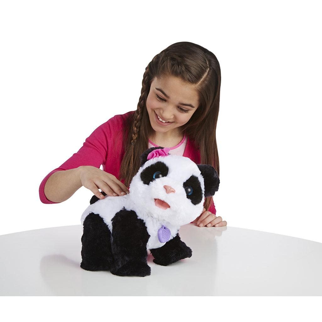 Amazon.com: FurReal Friends Pom Pom My Baby Panda Pet ...
