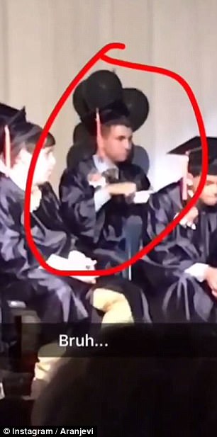 Maryland graduate eats Cheerios on stage at graduation ...