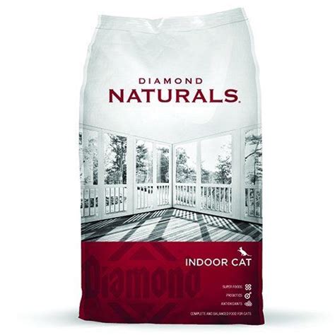 Diamond Naturals Dry Food for Adult Cats, Indoor Hairball ...
