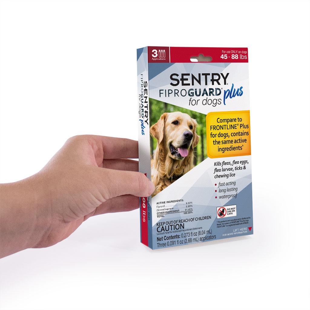 Amazon.com : Sentry 3 Count Fiproguard Plus for Dogs ...