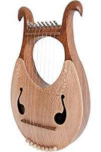 Amazon.com: Mid-East Lyre Harp, 8 String: Musical Instruments