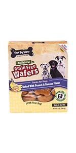 Amazon.com : Three Dog Bakery Biscuits Peanut Butter Dog ...