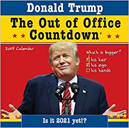 2017 Donald Trump Out of Office Countdown Wall Calendar ...