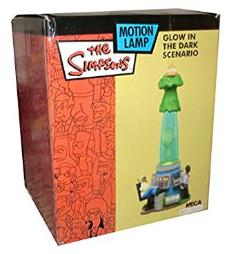The Simpsons Glow in the Dark Lava Lamp - Nuclear Power ...