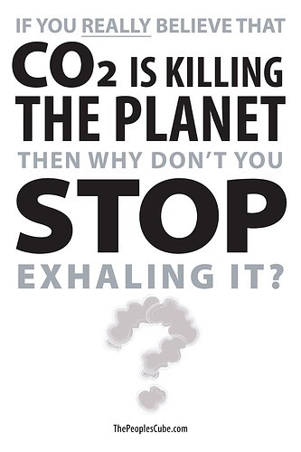 If You Really Believe That Co2 Is Killing The Planet Then ...