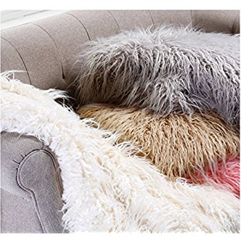 Amazon.com: Best Home Fashion Faux Fur Throw - Full ...