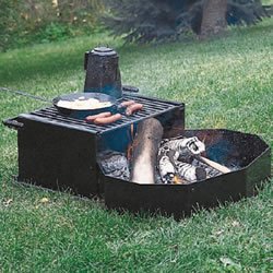 Amazon.com: Campfire Ring & Grill (EA): Sports & Outdoors