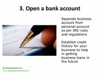 Get a Business Bank Account