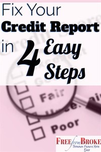 Fix Errors on Your Credit Reports