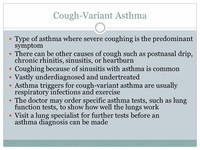 Cough Variant