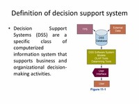 Decision Support Systems (DSS) 