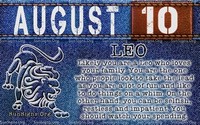 Leo: Aug 10 – Sept