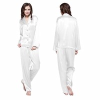 Silk Silk Pajama Set, $147, Lily Silk