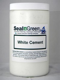 White Cement: 