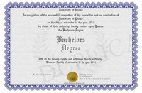 Bachelor's (or Baccalaureate) Degree