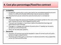 Cost Plus Percentage of Cost Contract