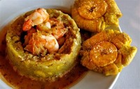Mofongo (Fried Mashed Plantains With Pork Crackling) 