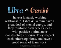 Libra and Gemini