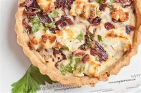 Onion and Goat Cheese Tarts: 