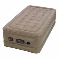 Insta-Bed Raised Air Mattress With Never Flat Pump
