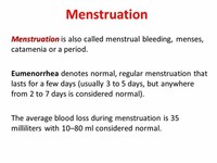 Menstruation