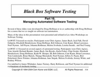 Black-box Testing