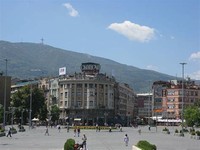 Macedonia Square, Skopje