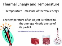 THERMAL ENERGY AND TEMPERATURE