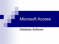 Microsoft ​Access​