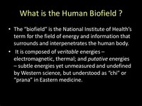 Tuning the ​Human Biofield