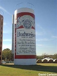 Giant Budweiser Can