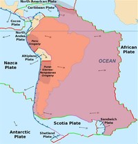 South American Plate – 43,600,000 km2