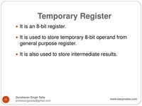 Temporary Register