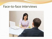The Face-to-Face Interview