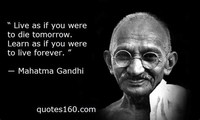 Mahatma ​Gandhi​