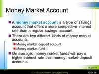 A Money Market Account