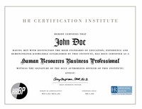 Human Resources Business Professional (HRBP)