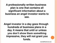 Attract an Angel Investor