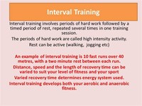 Aerobic Interval Training