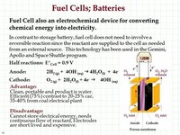 Chemical Energy From: Fuel Cells Batteries