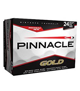 Amazon.com : Pinnacle Gold Distance Golf Balls- 24 Pack ...
